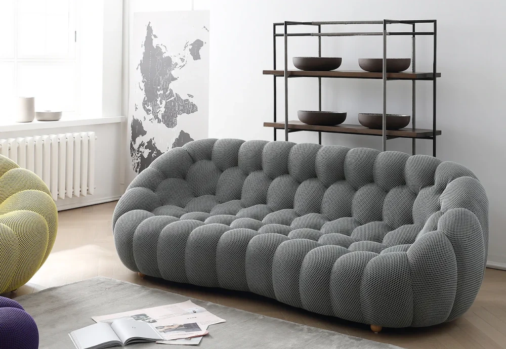 green bubble sofa